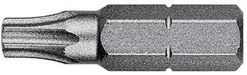 Bit zähhart 1/4" DIN 3126 C6,3 T8x25mm mit Bohrung FORMAT