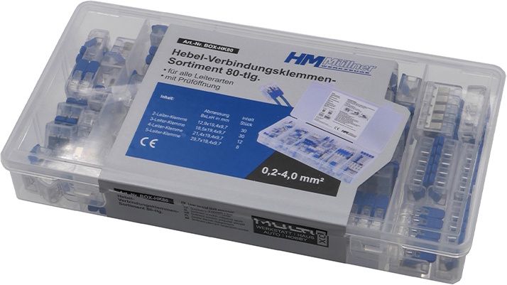 HM. Hebel-Verbindungsklemmen-Sortiment