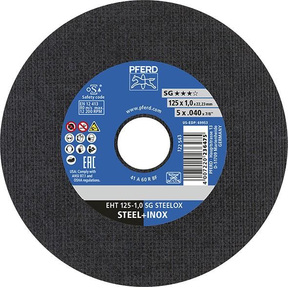 Trennscheibe gekröpft A46RSG-INOX 115x2,4mm PFERD