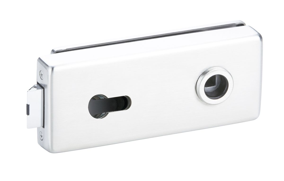 Topform Glastürschloss Dokos Alu F1