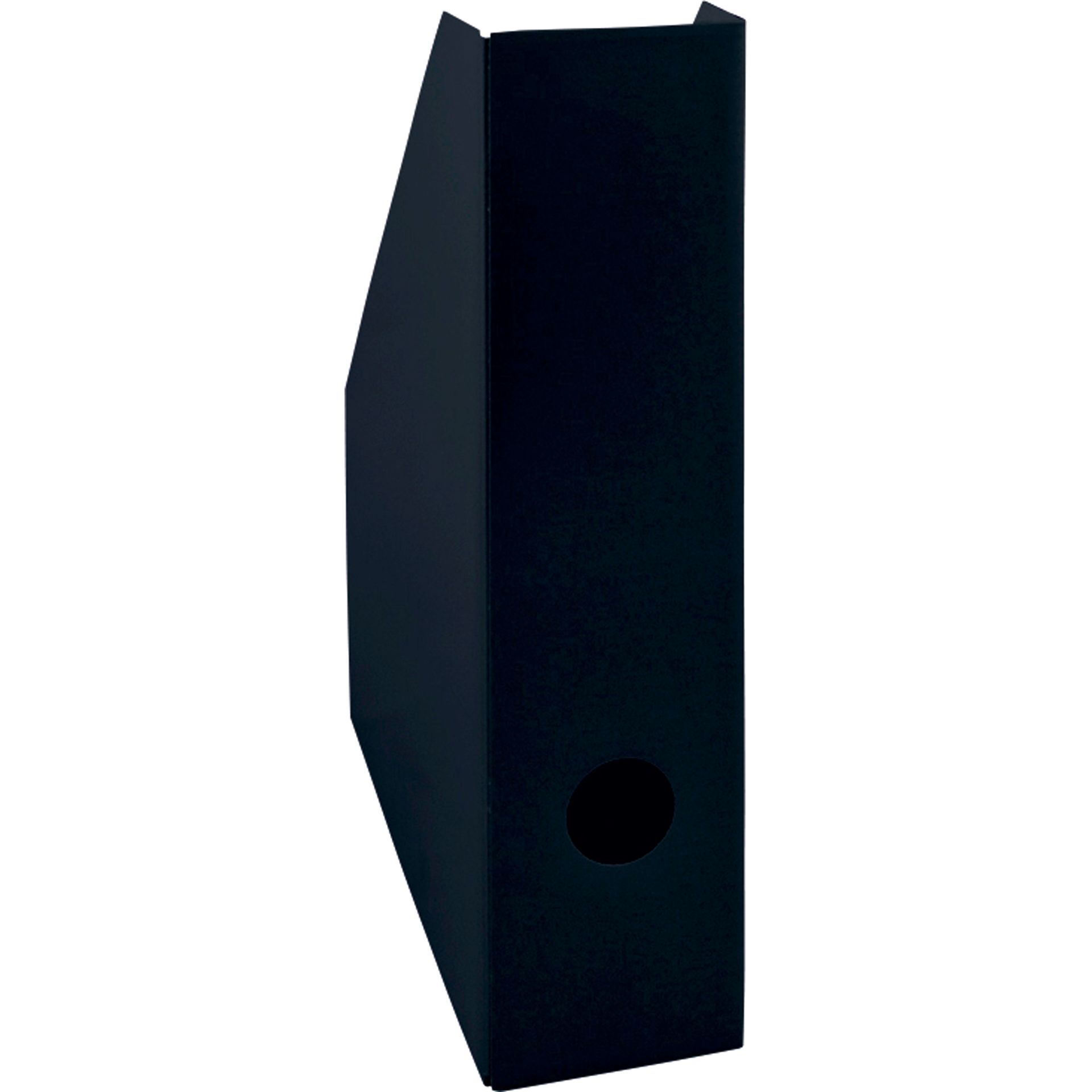 Stehsammler Color DIN A4 7cm Karton schwarz