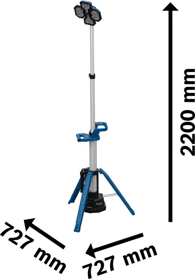 Akku-Baustrahler GLT18V-5000 ohne Akku ohne Ladegerät Karton