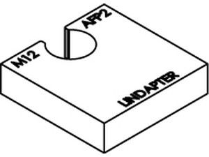 ART 82044 LINDAPTER St. AF M 12 P2 Scheiben, feuerverzinkt S