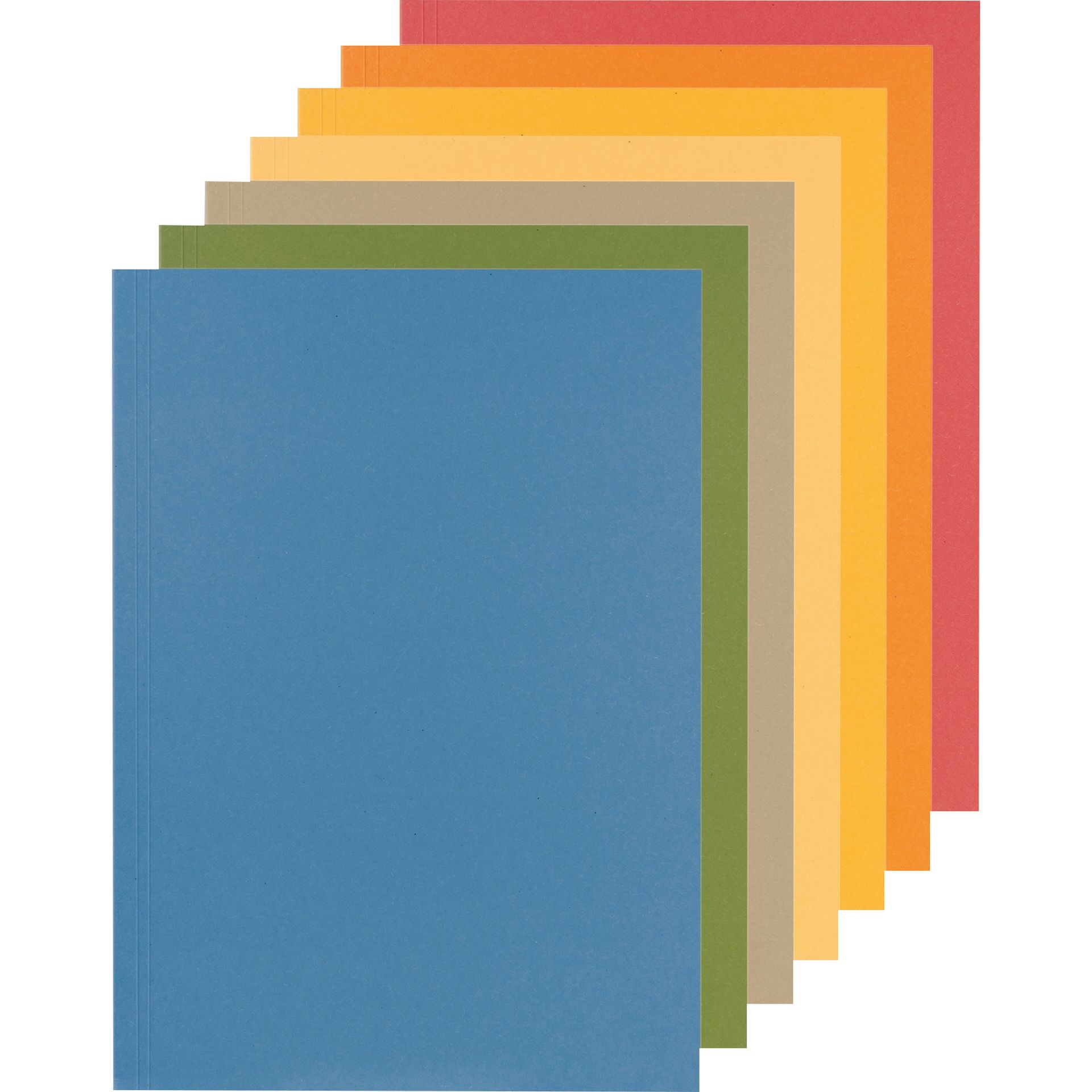 Aktendeckel 23x31,8cm 250g rt 100 St./Pack.