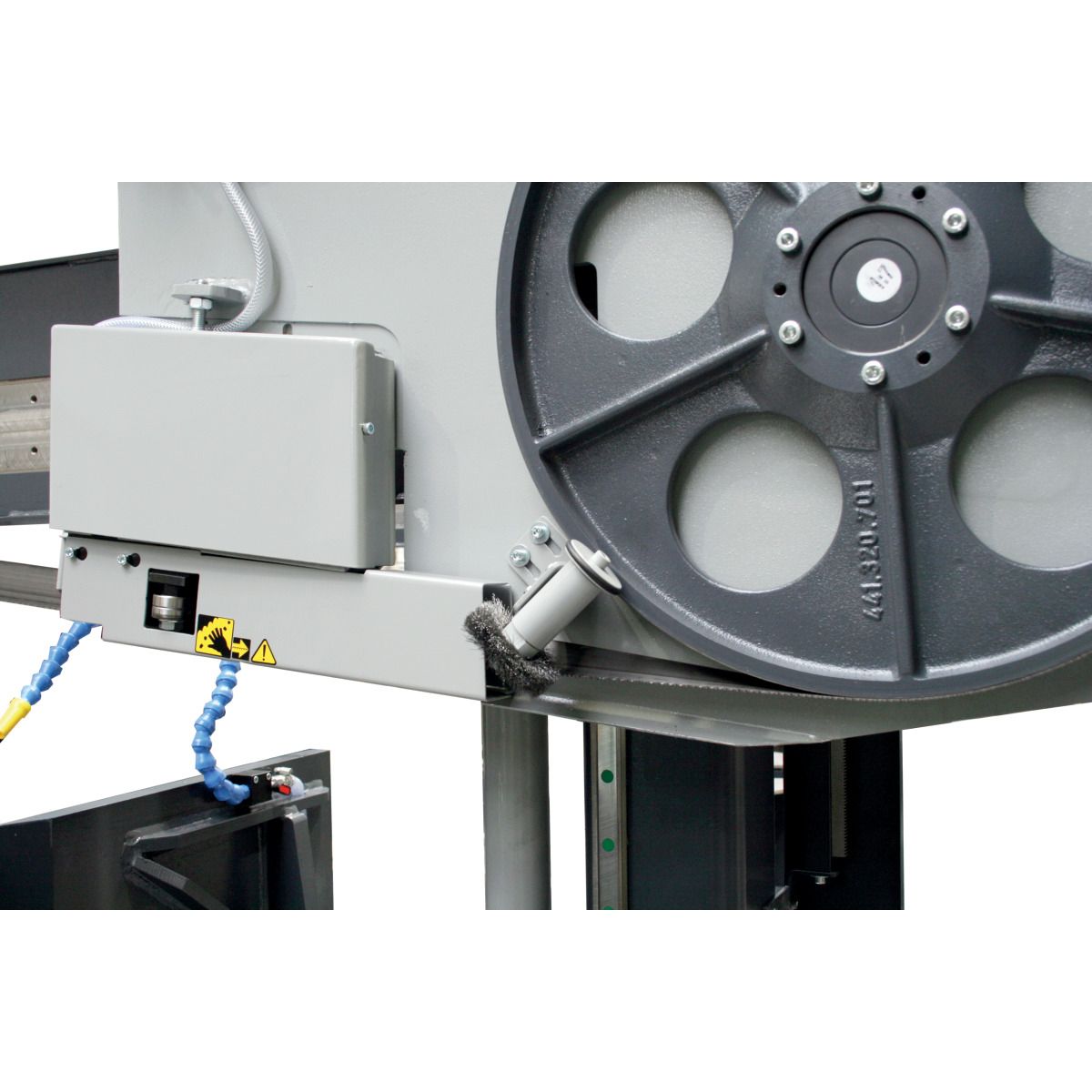Vollautomatische Zwei-Säulen-Horizontal-Metallbandsäge Metallkraft HMBS 340 CNC-DG-X