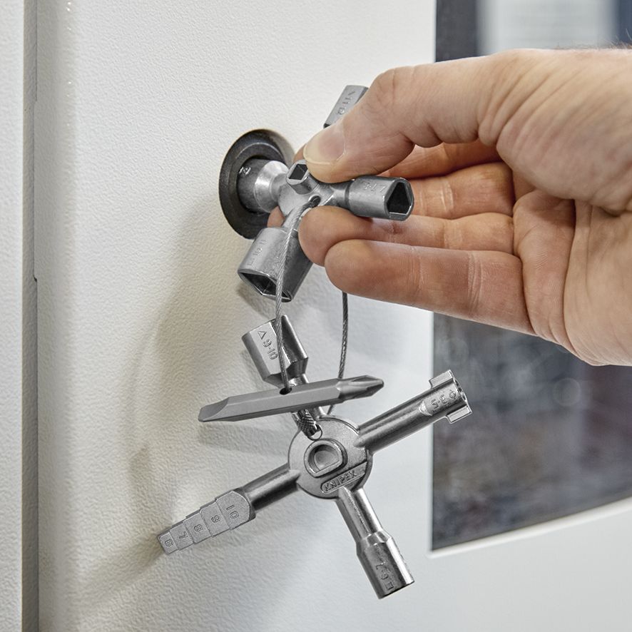 KNIPEX TwinKey® Schaltschrankschlüssel 92 mm