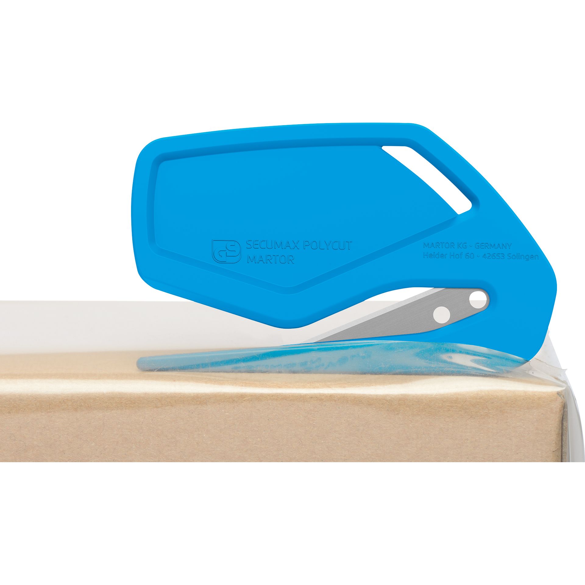Brieföffner Secumax Polycut blau 10 St./Pack.