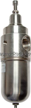 Filterregler, 1.4404, G 1/4", 1,5 - 15bar (Standard)