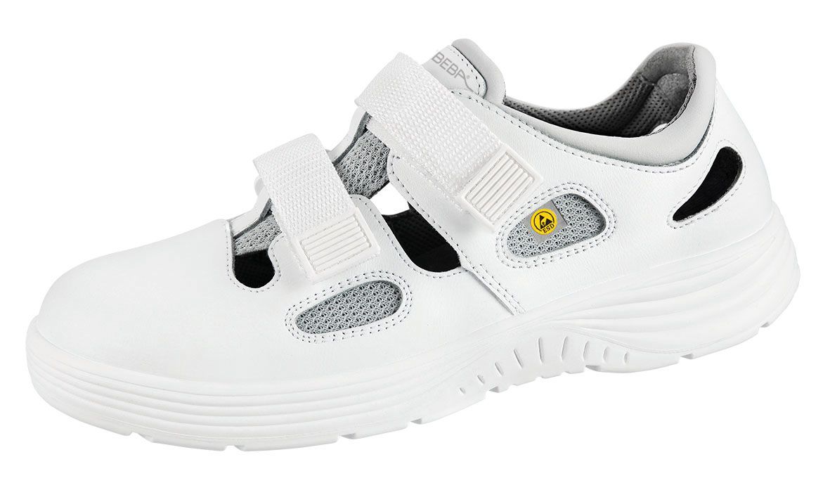 ESD-Sicherheitsschuhe x-light Sandale weiß Gr. 36