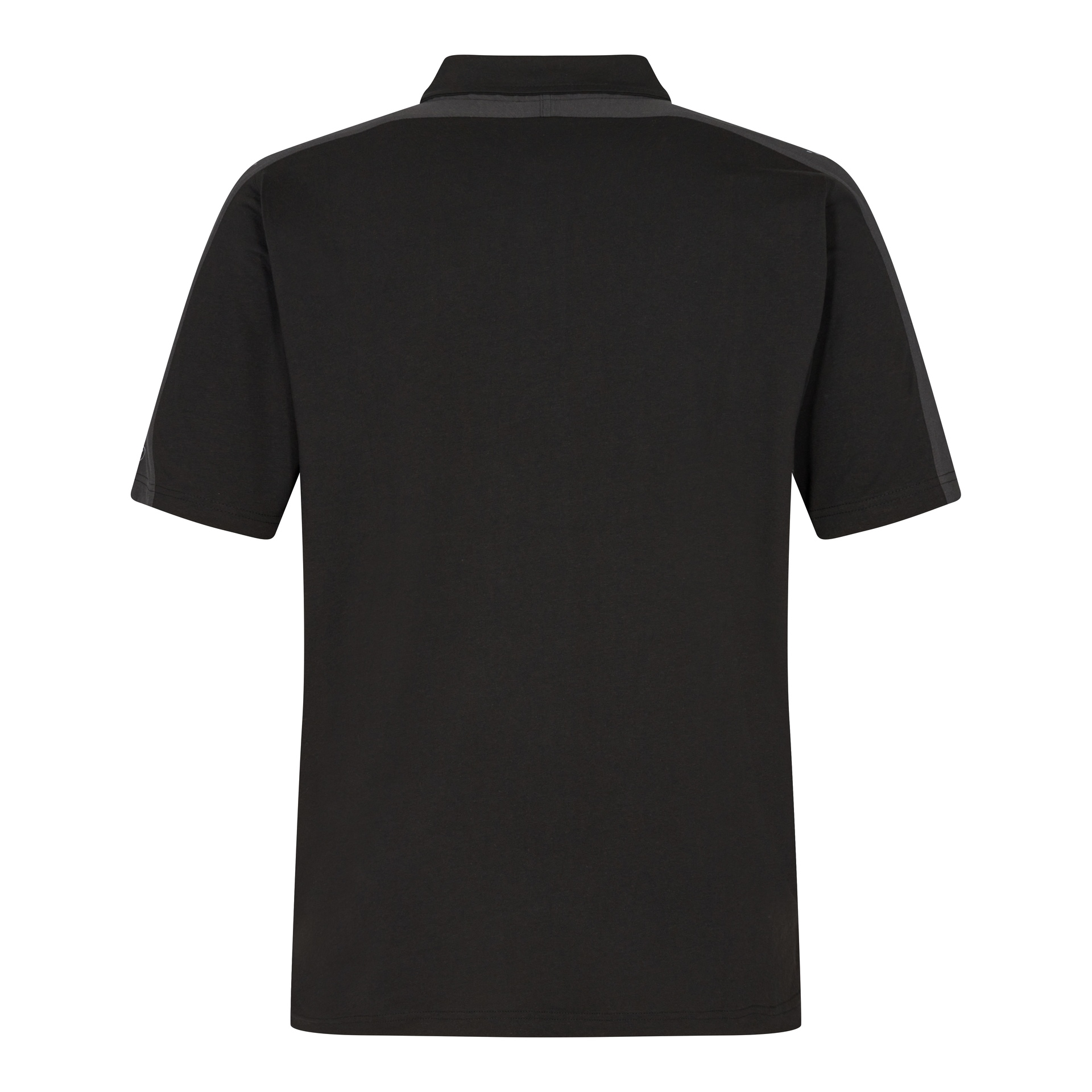 Galaxy Poloshirt Schwarz/Anthrazit Grau, Gr. 6XL