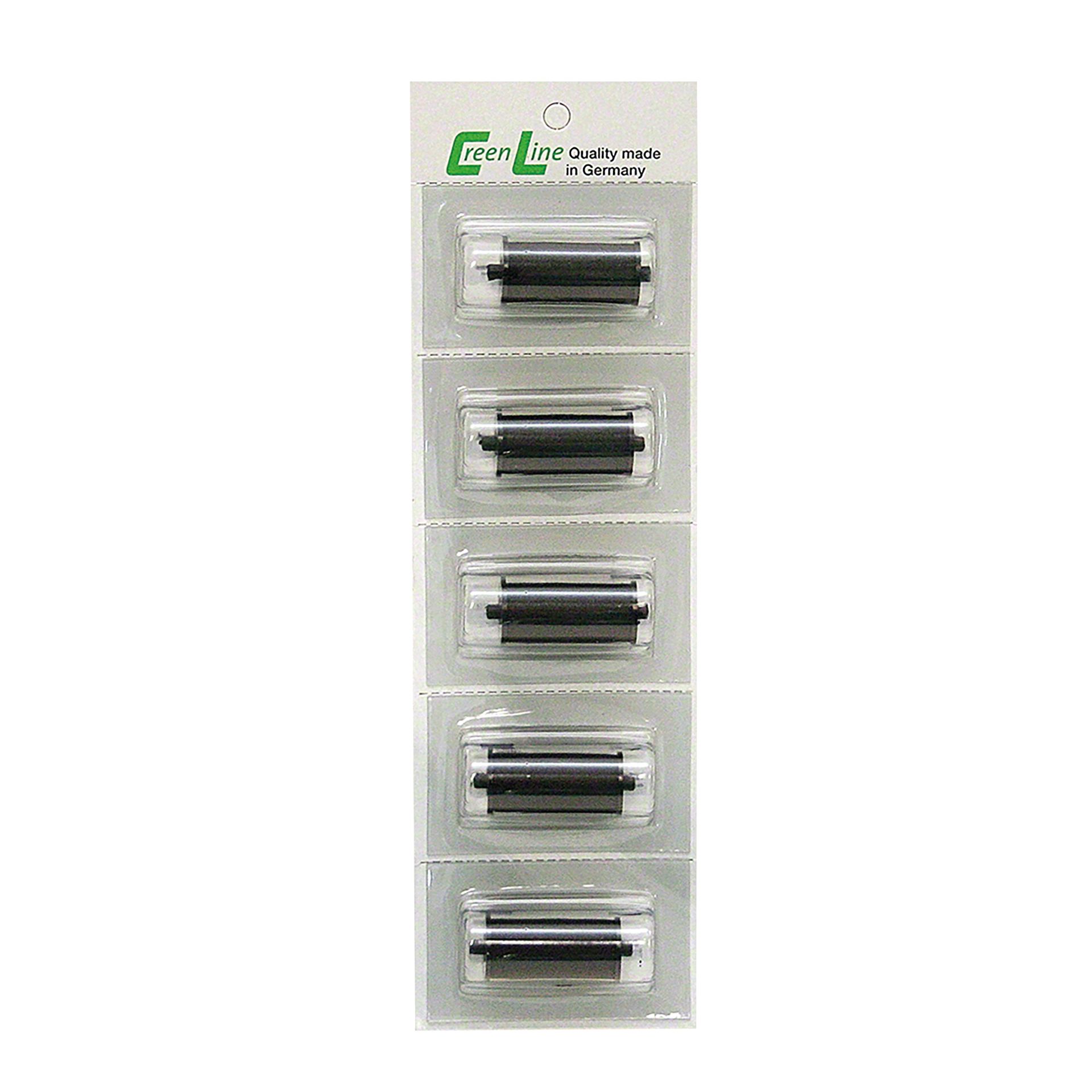 Farbrollen für Handauszeichner sw 5 St./Pack