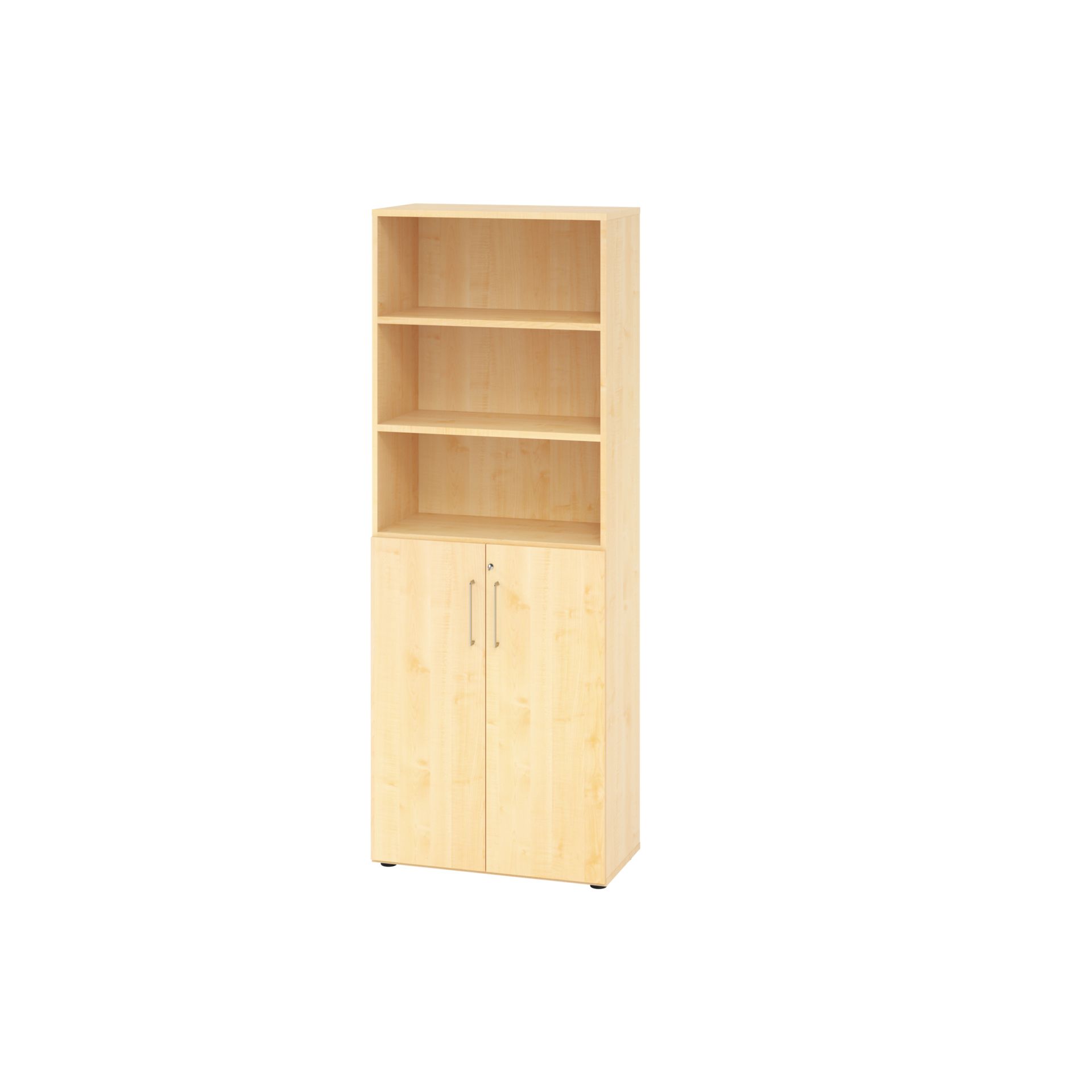 Kombischrank 2 Ordnerhöhen 800x420x748 mm Ahorn
