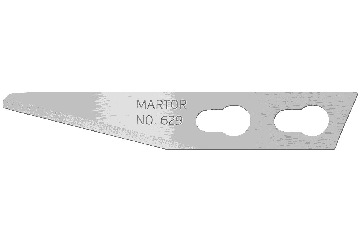 MARTOR Ersatzklinge GRAFIKKLINGE 629 Spezialschliff | 10 Stück
