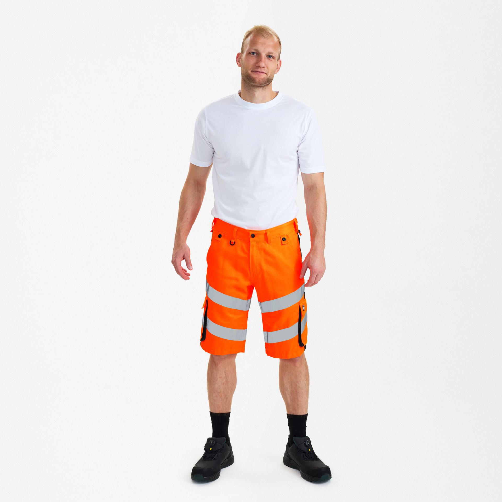 Safety Light Arbeitsshorts Orange/Anthrazit Grau, Gr. 72