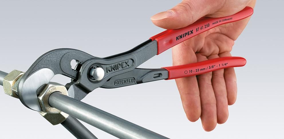 Schraubzange mit Kunststoff-Griffen 250mm KNIPEX