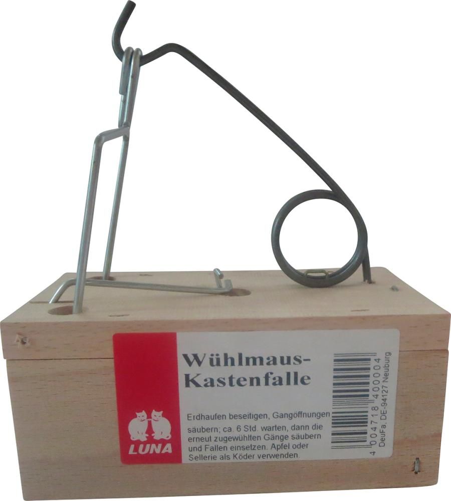 Wühlmauskastenfalle