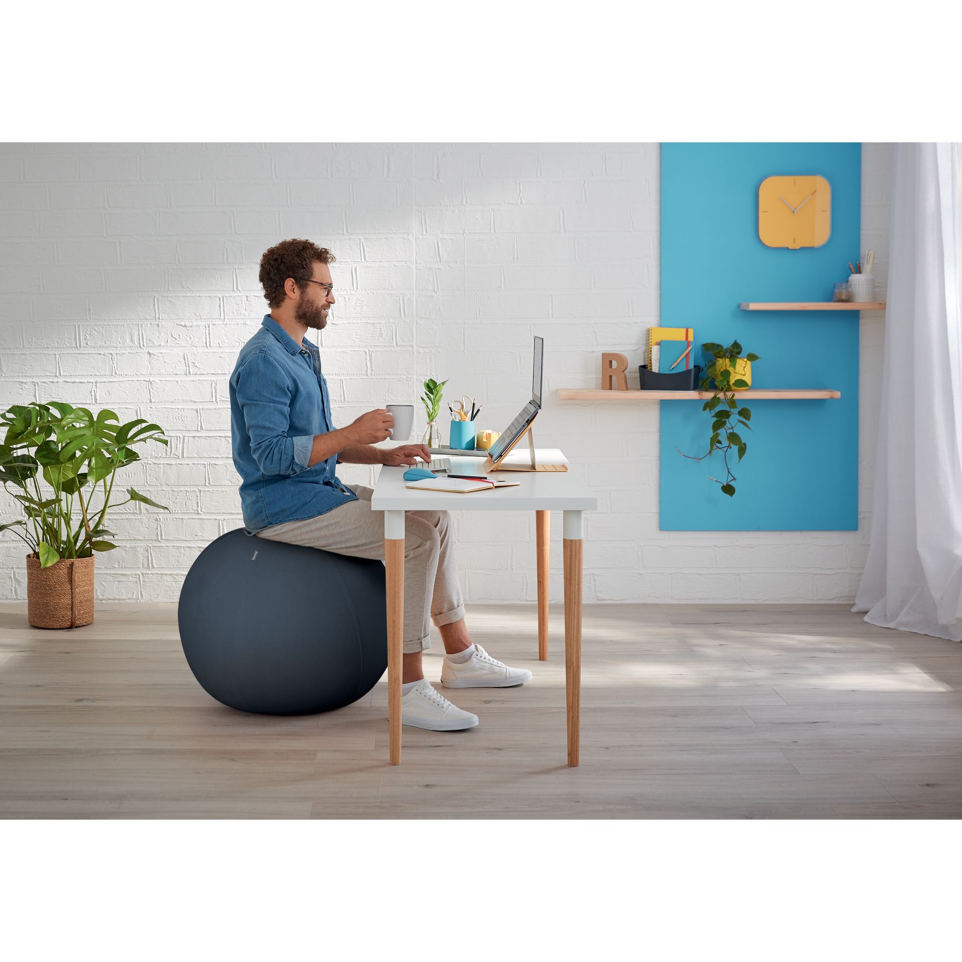 Sitzball Ergo Cosy grau