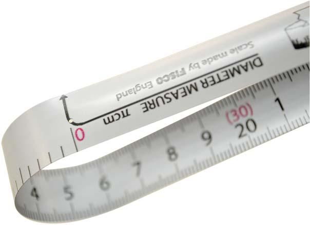 Taschenbandmaß Talmeter 2mx13mm weiß Hultafors