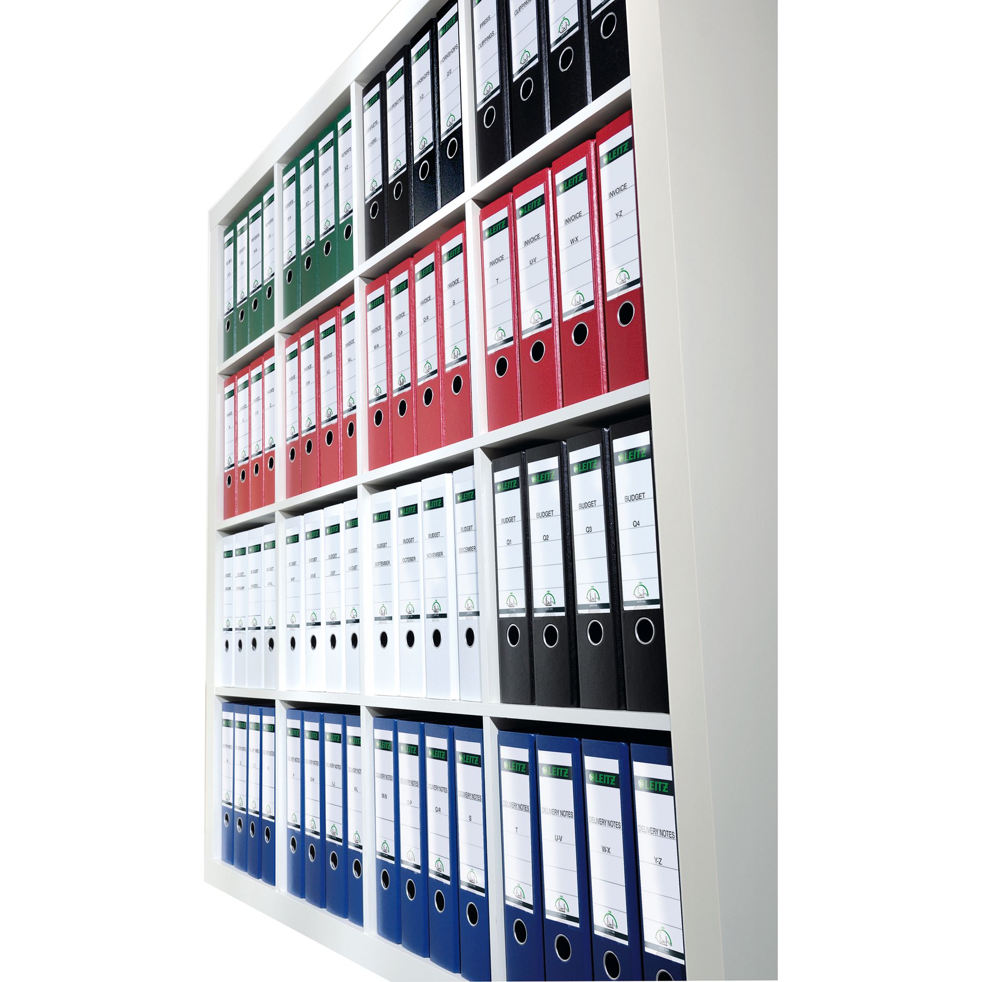 Ordneretikett kurz/breit Papier bl 100 St./Pack.