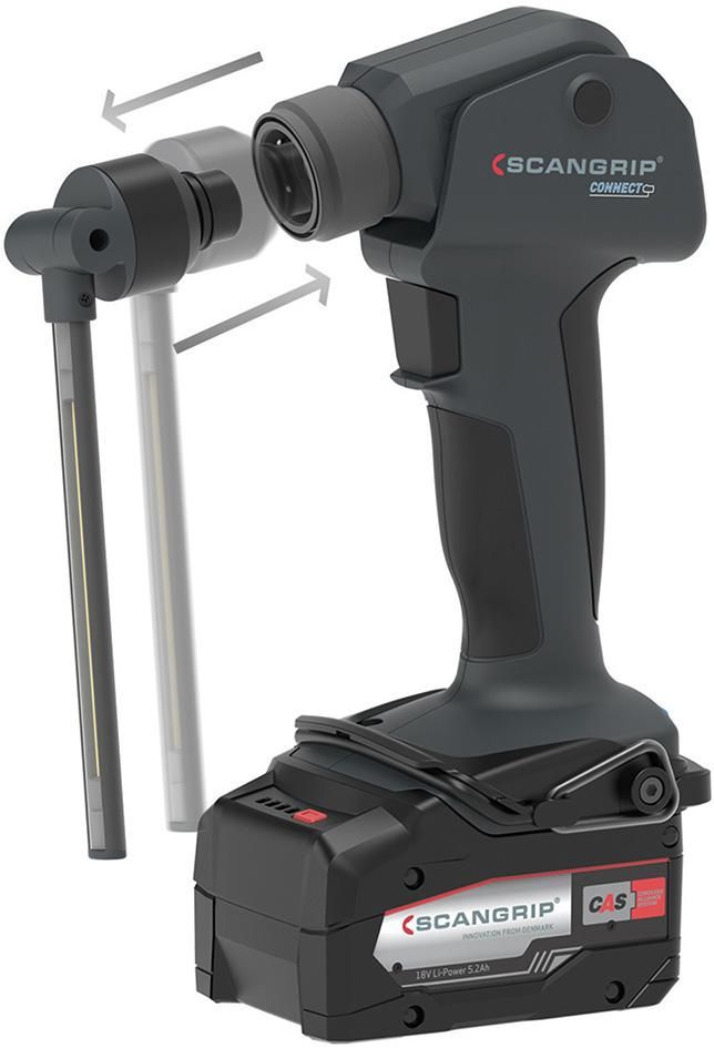 Wechselaufsatz Flex 375-750Lumen für MULTILIGHT SCANGRIP