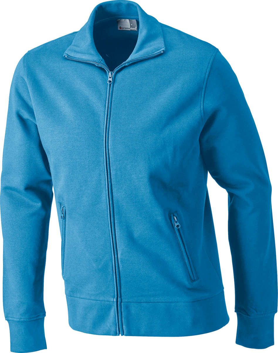Sweatshirtjacke, Gr. 2XL turquoise