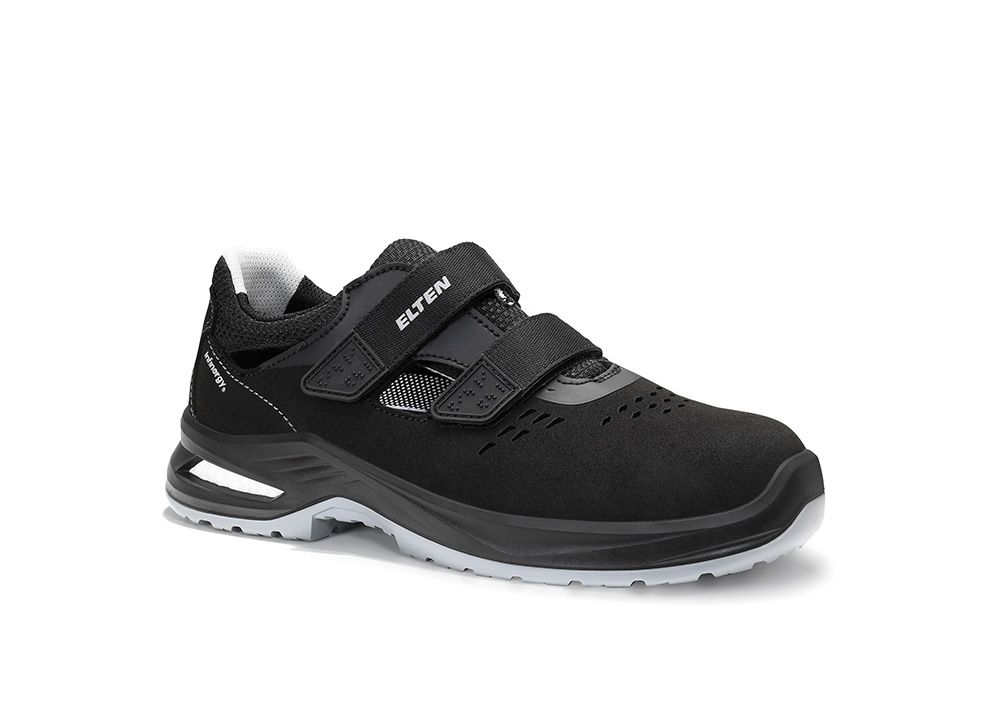 Sicherheitssandale RAY XXFIT black-grey Easy ESD S1 Typ 2, Gr. 36