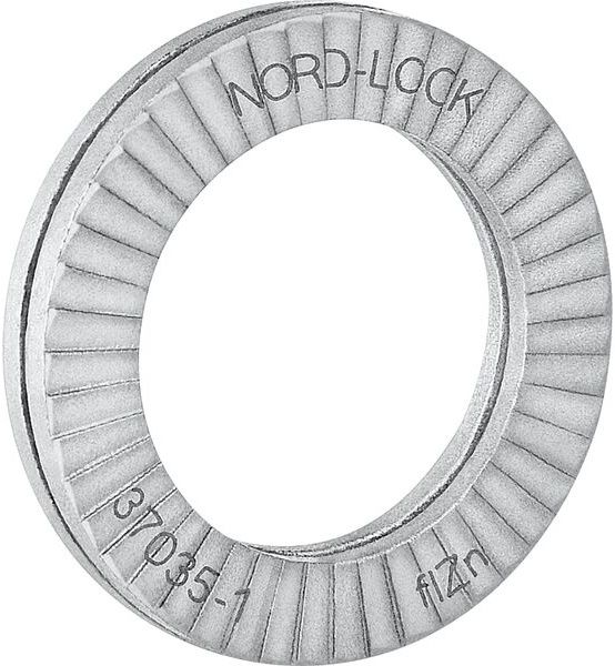 NORD-LOCK Scheiben geklebt