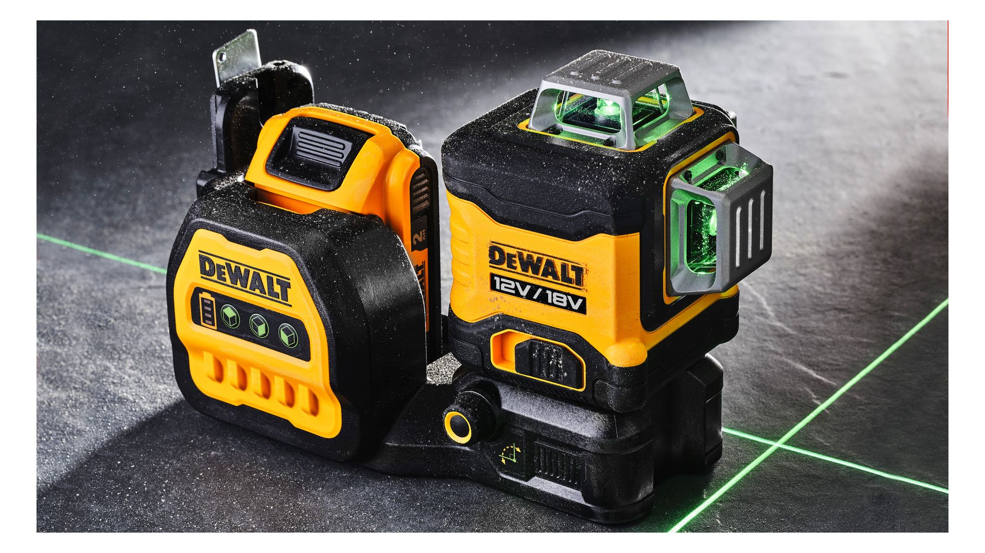 DeWALT Akku-Multilinienlaser, 3x360