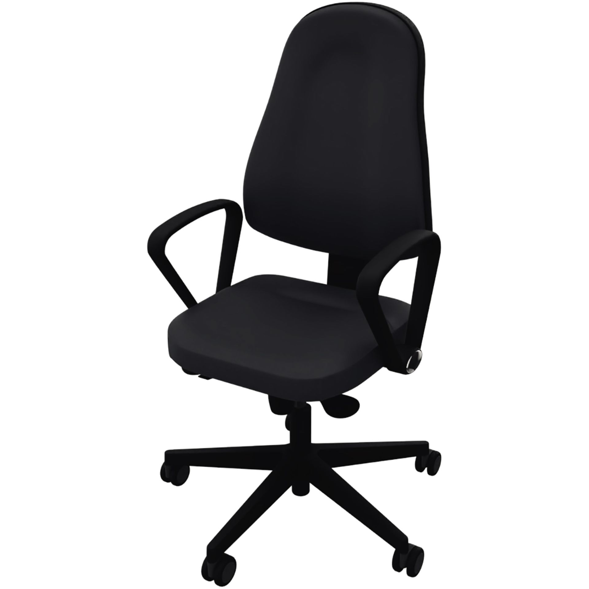 Bürodrehstuhl Bizzi Armlehne sw/sw