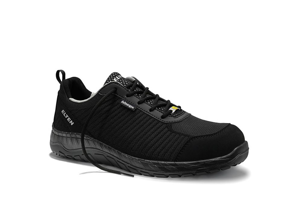 ELTEN Sicherheitshalbschuh LANCE black Low ESD S1PS, Gr. 40