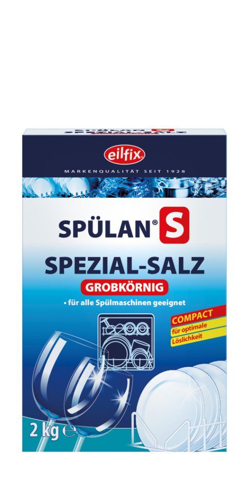 SPÜLAN® S COMPACT - Grobes Spezial-Salz für Geschirrspülmaschinen