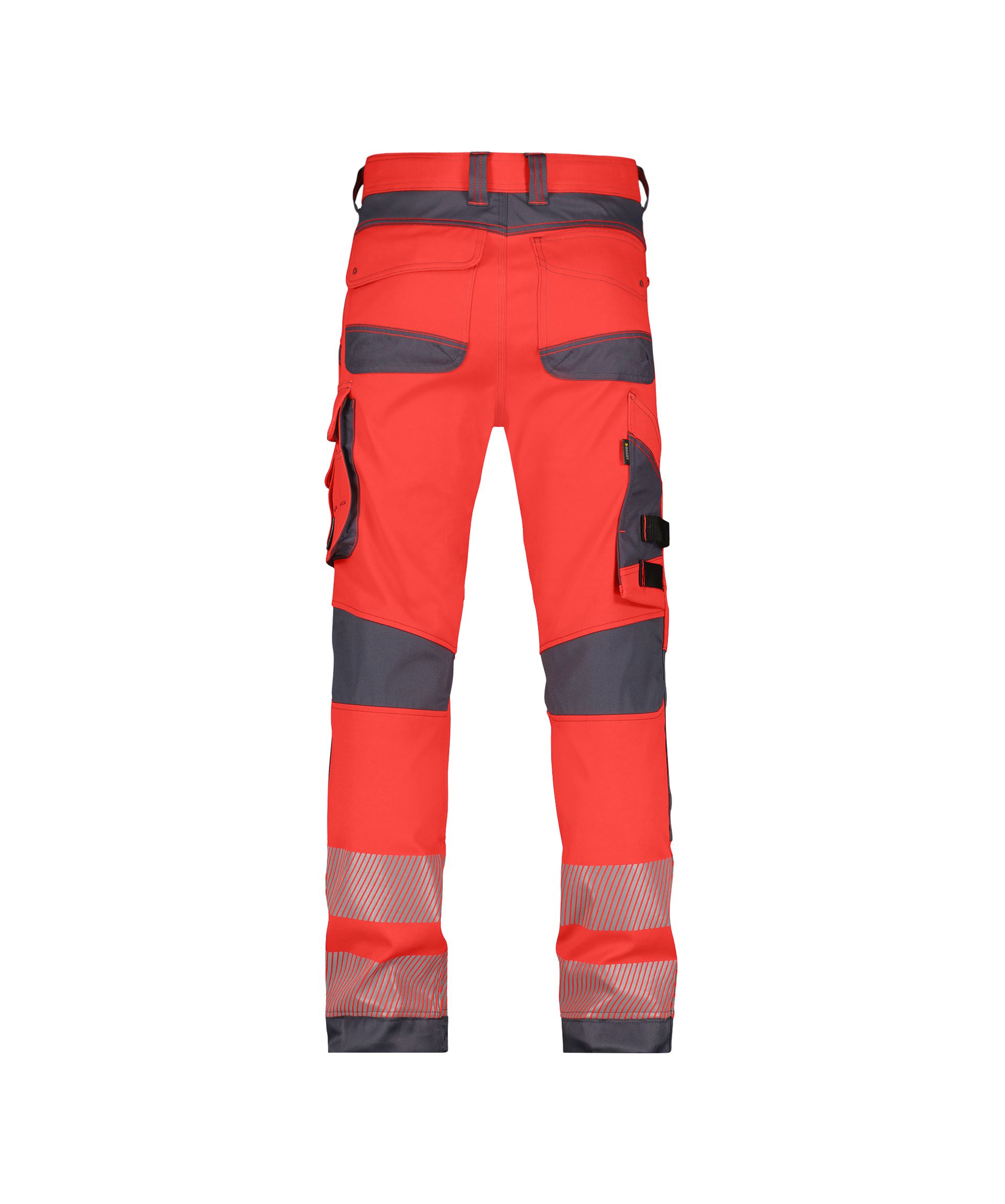 DASSY Aruba Warnschutz-Arbeitshose, Rot, Gr. 54 Lang