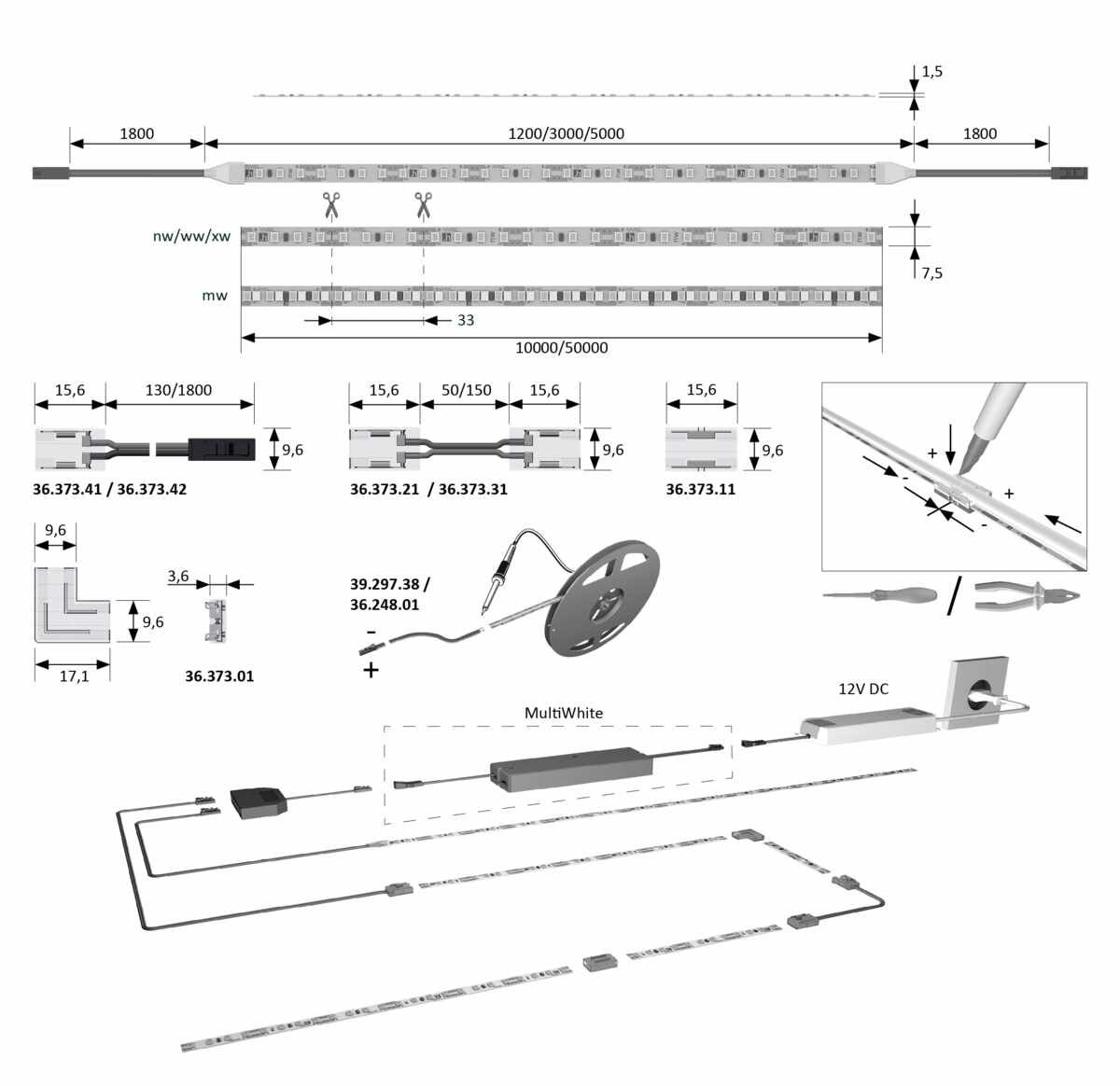 Versa Inside 600 12VDC mw