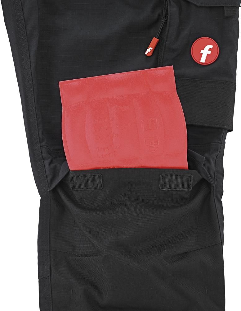 Kniepolster ErgoPad rot 1 Paar FORTIS