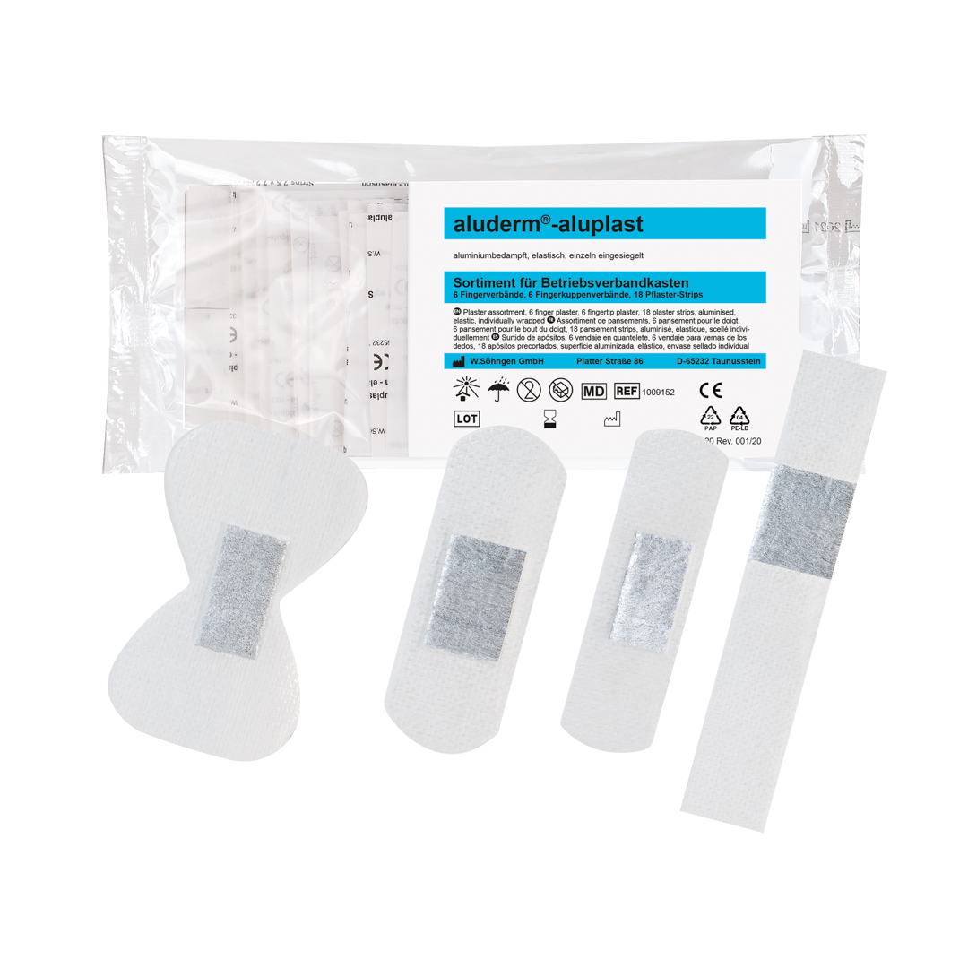 aluderm®-aluplast Sortiment klein