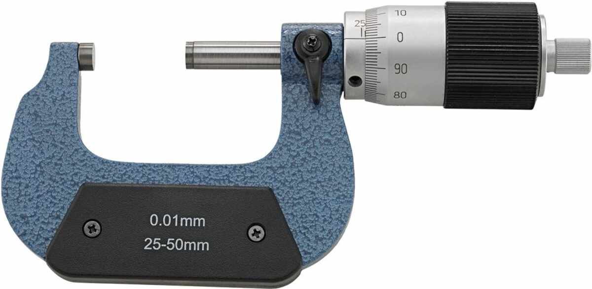 Bügelmessschraube mit Skalenteilung 25-50 mm FORTIS