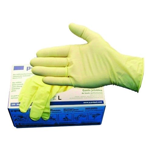 P-Protect Latex-Einweghandschuhe