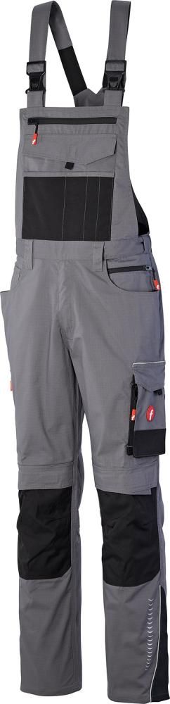 H-Latzhose Performance grau/schwarz Gr. 102 FORTIS