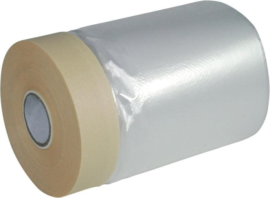 Maler-Abdeckfolie 300mm x 33m mit Klebekante selbstklebend