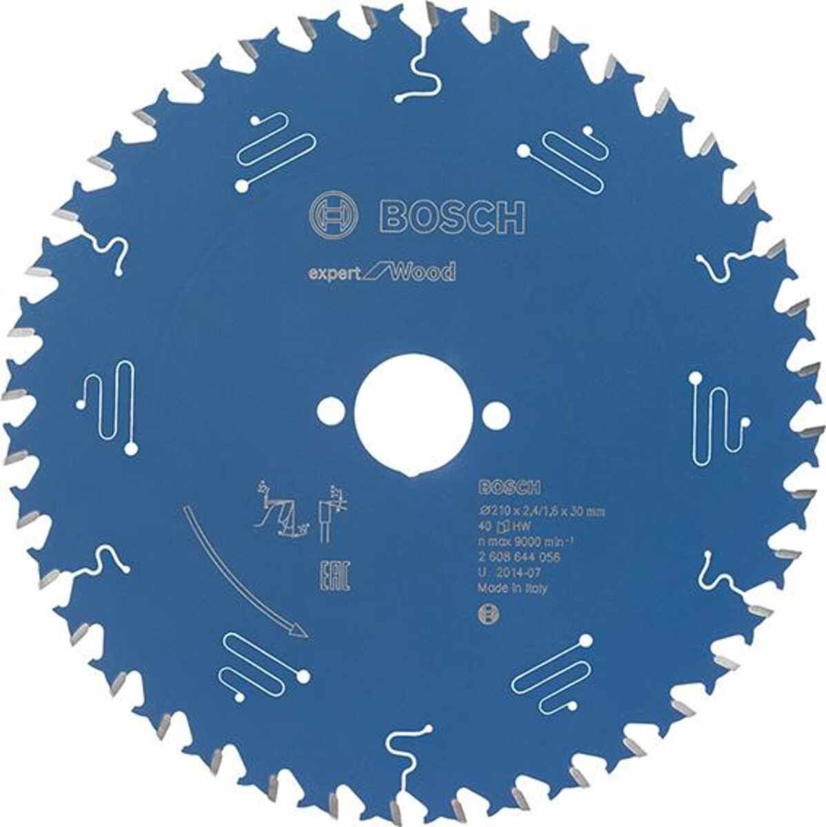HM-Kreissägeblatt 210x2,4/1,8x30 40Z WBoschVE à 1 Stück Expert for Wood
