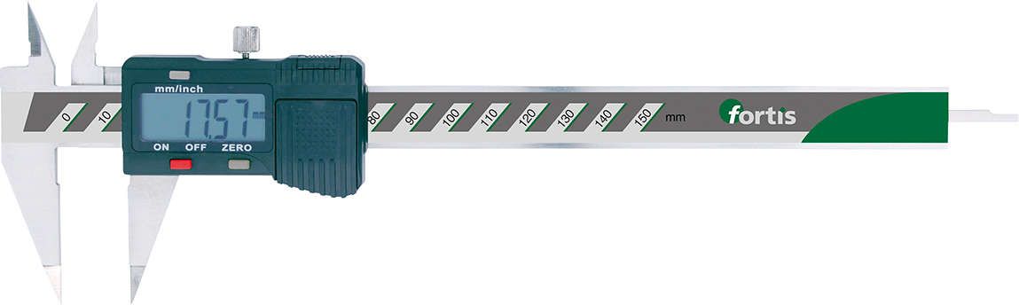Spitzenmesschieber digital 150/0,01 mm FORTIS