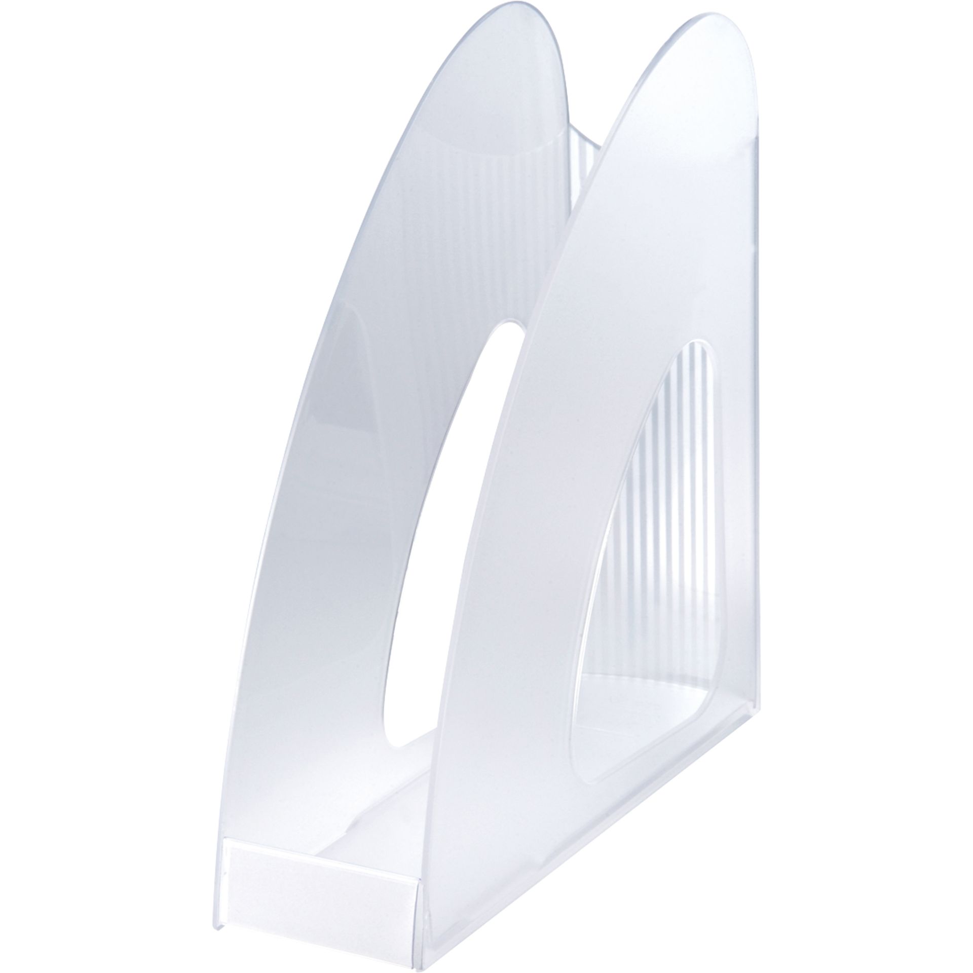 Stehsammler TWIN SIGNAL DIN A4/C4 transluzent klar