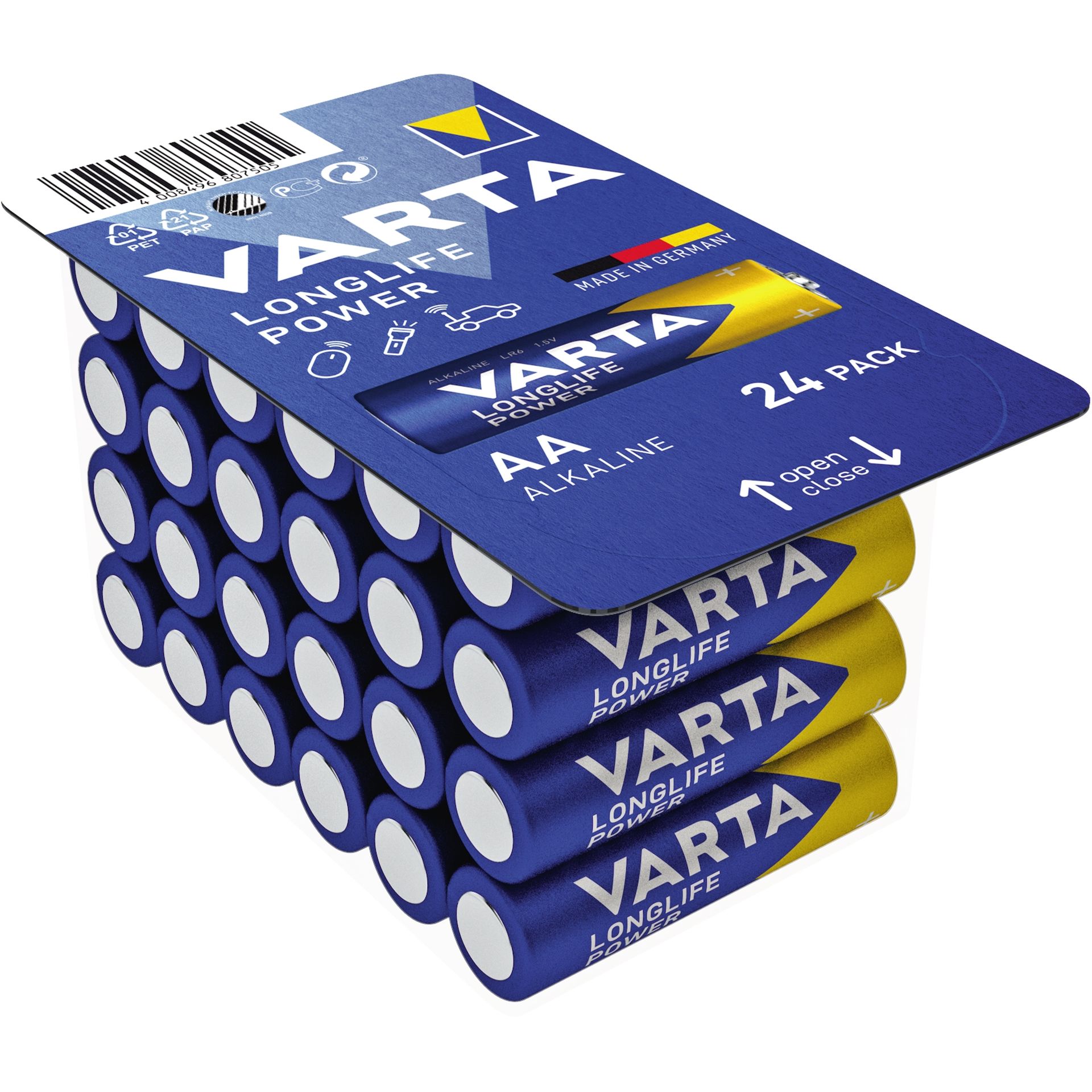 Batterie Longlife Power AA 1,5V 24 St./Pack.