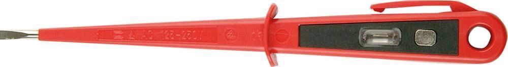Phasenprüfer VDE rot einpolig 3,5x0,6x100 mm H+H