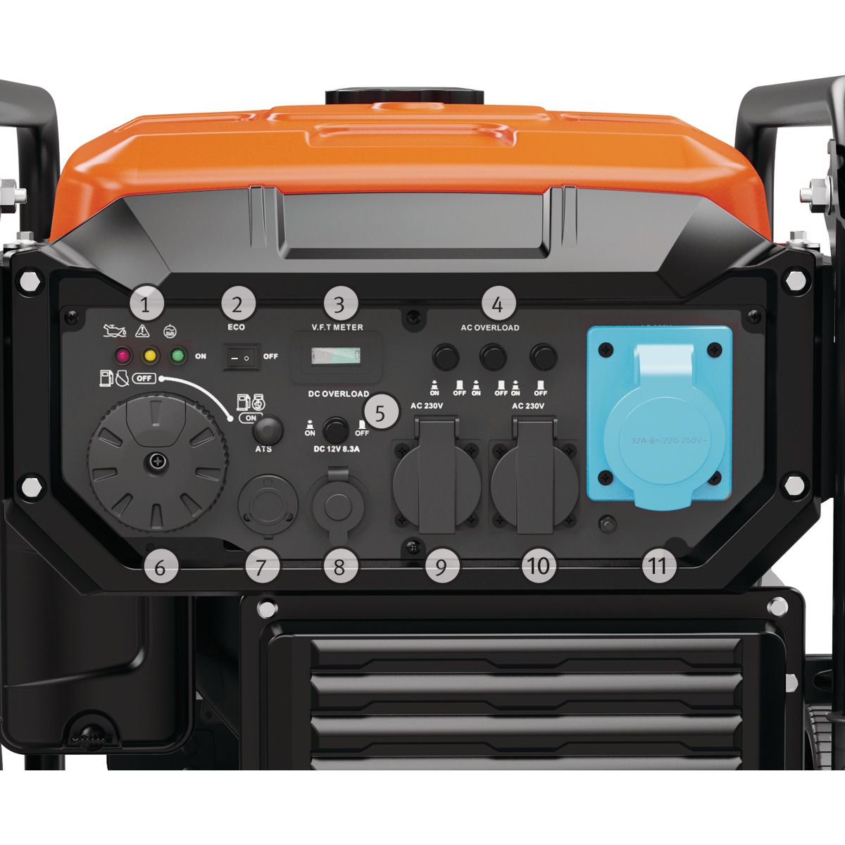 Inverter-Stromerzeuger Unicraft PG-I 85 SE HC