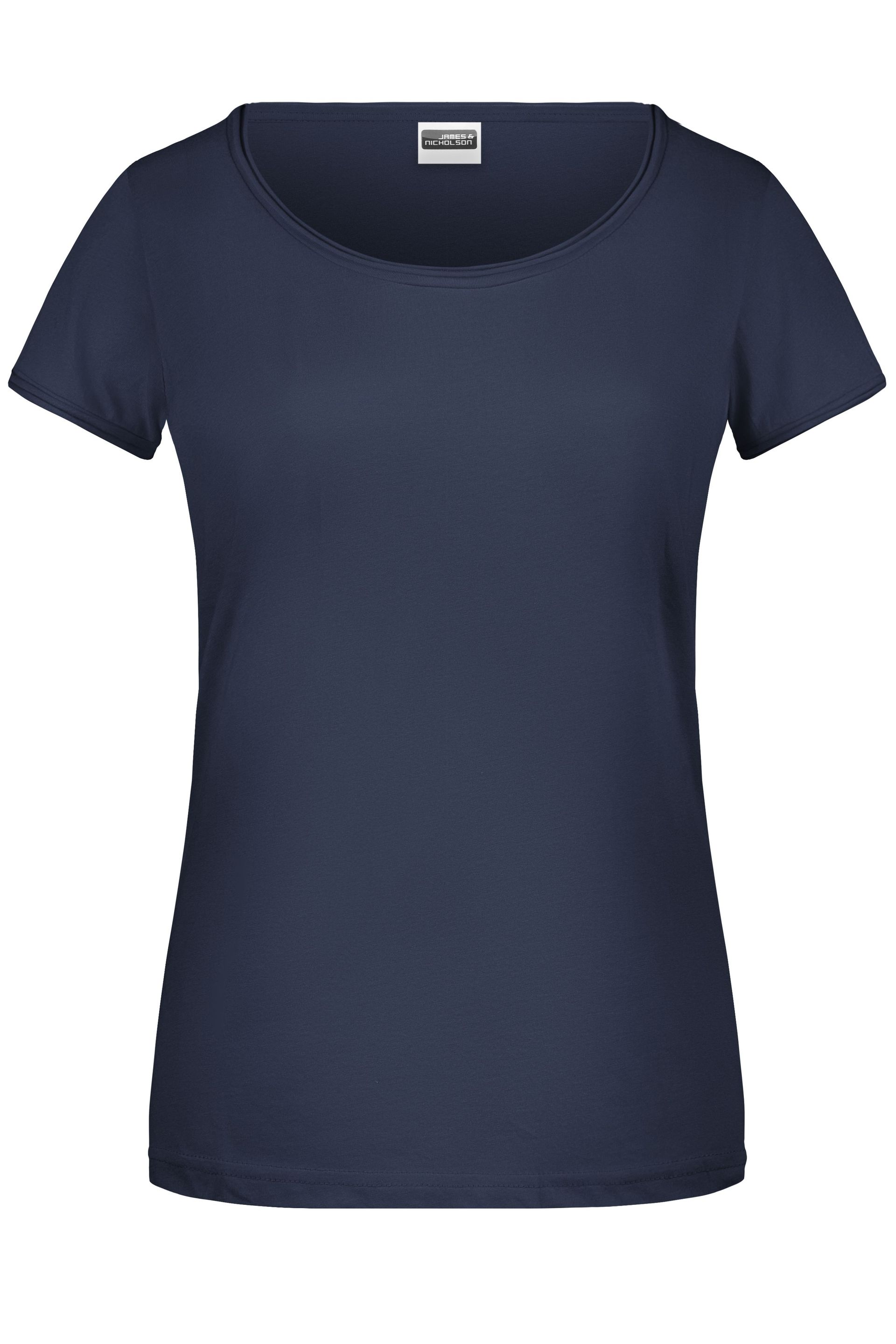 James & Nicholson 8001 Damen-T-Shirt, Blau, Gr. 2XL