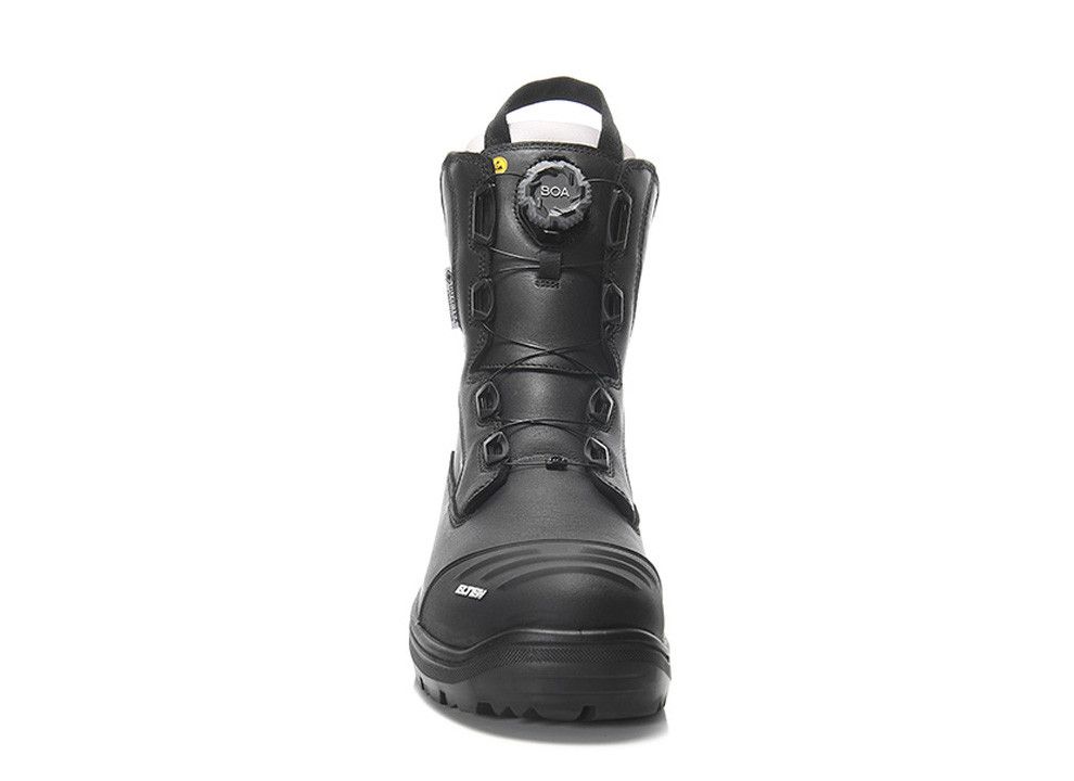 ELTEN Feuerwehrstiefel FRASER Pro BOA® HI3 Typ F1PA Stiefel (High) ESD, Schwarz, Gr. 45