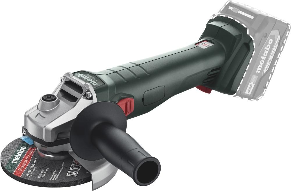 Akku-Winkelschleifer soloW 18 L 9-125 Metabo ohne Akku ohne Ladegerät metaBOX