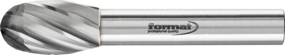 Frässtift HM Tropfenform 1220 Alu 6mm 12x20mm FORMAT