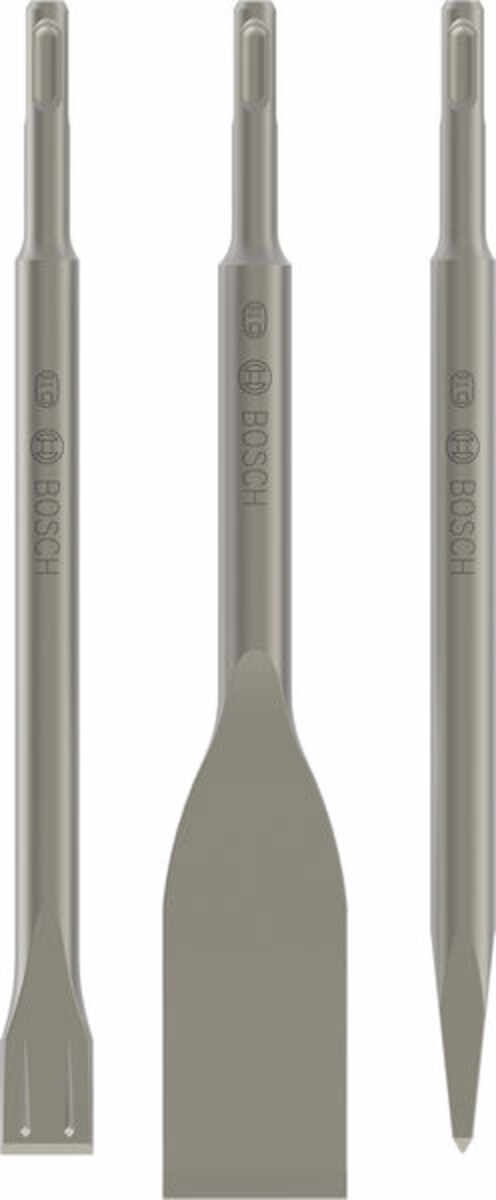 PRO SDS plus-5C Meißelset, 0; 40; 20x250; 260; 250 mm, 3-tlg.